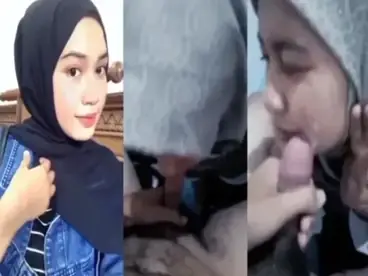 Hijab Cantik Sepong Habis sampai Crot di Muka, Tidak Ada yang Disangka Mau
